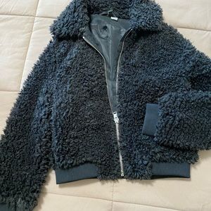 Teddy Bear Bomber Jacket